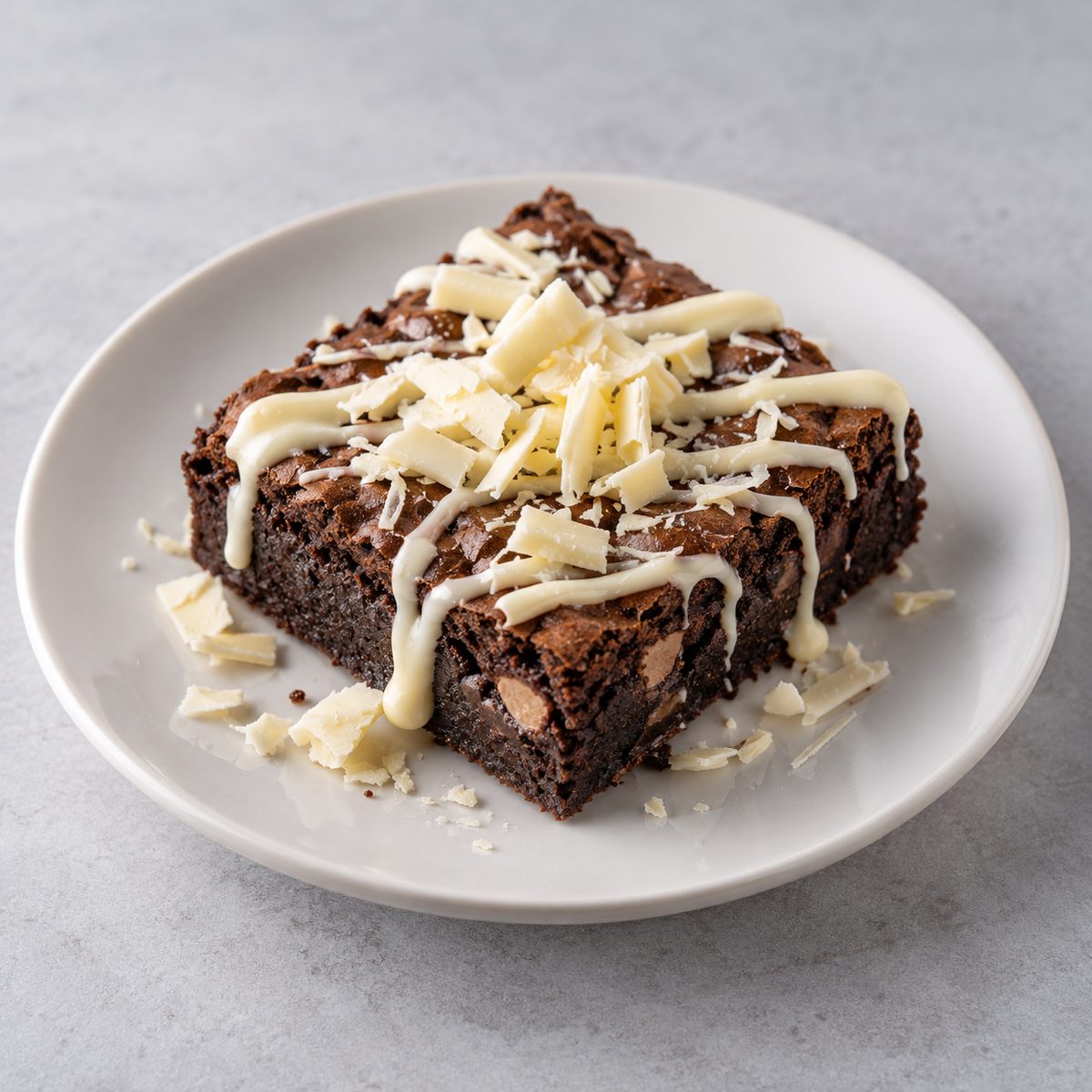 Beyaz Çikolatalı Brownie