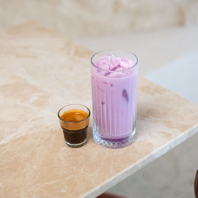 Ice Taro Latte