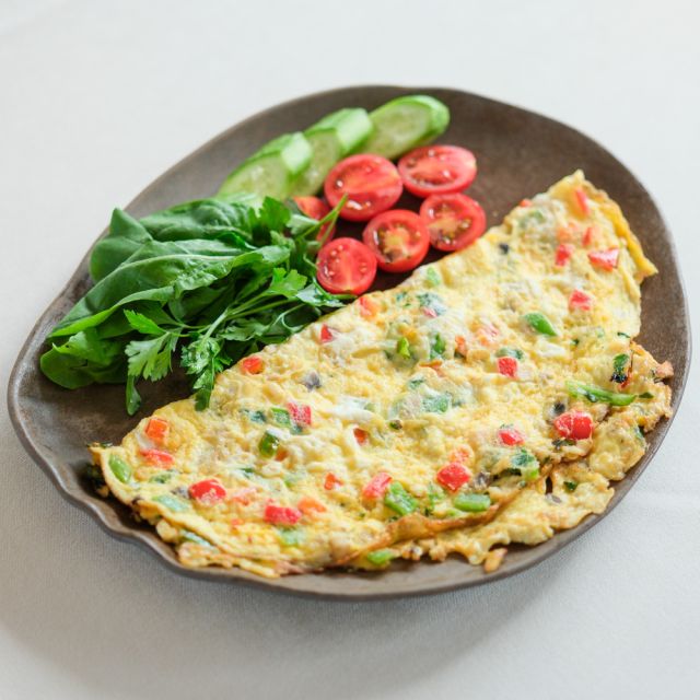 Sebzeli Omlet